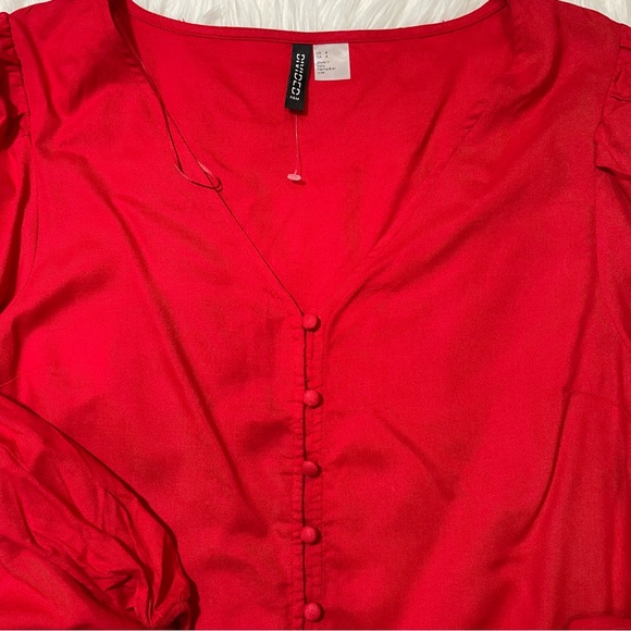 Long sleeve button down blouse - Picture 3 of 5